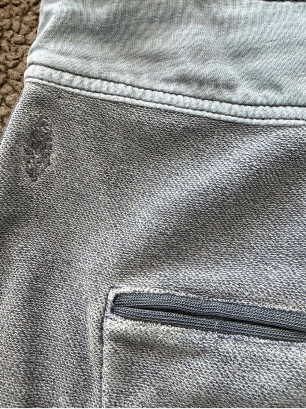 FREE PEOPLE FP Movement Timko Pants Supernova Slate Blue SZ: L - Picture 5 of 5
